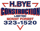 H Bye Construction